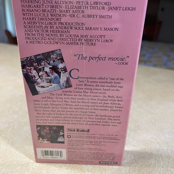 Little Women VHS Tape - 1949 Film Adaptation - Shrink Wrapped - Picture 3 of 3